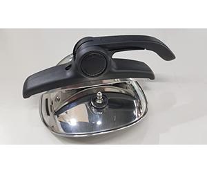 Lagostina Couvercle d'origine en acier inoxydable pour autocuiseur Mia et Preziosa