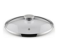 Lagostina Couvercle Salvaspazio 26 cm en verre transparent - Argent