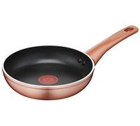 Lagostina cuivrée poêle, extérieur effet cuivre, aluminium anti-adhésif, diamètre 20 cm, noir
