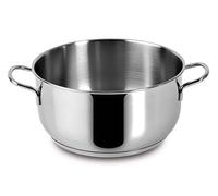 Lagostina - Every - Casserole avec 2 poignées, Acier Inoxydable 22 cm Acier