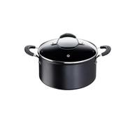 Faitout Tempra antiadhésif 24 cm - Lagostina - Noir - Aluminium noir G