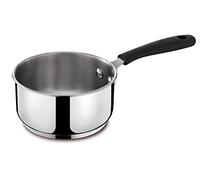 Lagostina Gioiosa Casserole Ronde avec Manche Long, Acier Inoxydable, diamètre 14 cm, 1 Litre