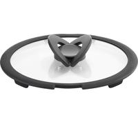 Lagostina Ingenio 010244060120 Couvercle rond Noir, Transparent