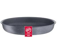 Lagostina Poêle Ingenio Mineralis Green – aluminium 100% recyclé, poignée amovible, indicateur 28 cm