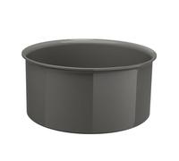 Lagostina Ingenio Vivissima, Casserole en céramique antiadhésive 18 cm, utilisable avec poignée amovible, 100% aluminium recyclé avec thermo-Signal pour toutes les sources de chaleur, même induction