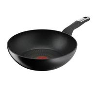 Lagostina Intensive Pro, Wok Anti-adhésif 28 cm, revêtement titane anti-rayures, cuisson rapide et uniforme, technologie Thermo-Signal, Wok convient à toutes les sources de chaleur, y compris