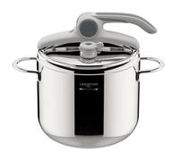 Lagostina Casserole à pression Deliziosa Easyup 7 L Acier inoxydable Fabriquée en Italie