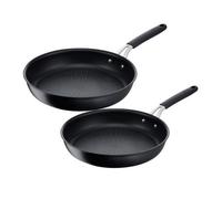 Lagostina Lot de 2 poêles antiadhésives 24 et 28cm noir - 012165600002