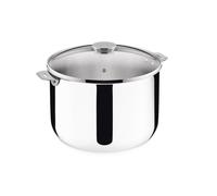 lagostina marmite inox 24cm + couvercle en verre 012138020524 salvaspazio+