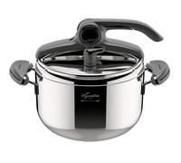 Lagostina Mia casserole sous pression 5 L en acier inoxydable 18/10 Ø 22 cm, cas