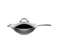 Lagostina - Poãªle Wok Accademia Lagofusion Inox Ã30 Cm + Couvercle - Gris Gris