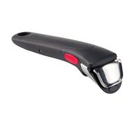 Lagostina Poignée amovible Ingenio Induction résistante jusqu'à 10 kg, fixation sécurisée en 3 points, design ergonomique, en plastique et acier, noir