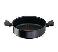 Lagostina Régénera Green Casserole basse anti-adhésive en aluminium 100% recyclé, Ø 24 cm, cuiseur à induction gaz et four, revêtement anti-rayures, poignée ergonomique