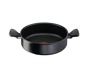 Lagostina Rigenera Casserole basse en aluminium anti-adhésive, Ø 24 cm, cuiseur à induction gaz et four, revêtement anti-rayures, poignée ergonomique