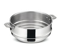 Lagostina Cuit-vapeur Salvaspazio+ 16/18/20 cm – Inox Argent