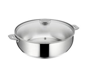 Lagostina Sauteuse 24 cm INOX + Couvercle - Salvaspazio+