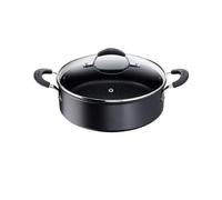 Lagostina Sauteuse anti-adhésive + couvercle 26cm noir - 012165031826