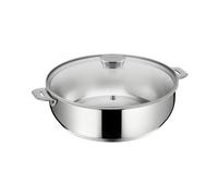 Sauteuse Salvaspazio+ avec son couvercle 26 cm en inox - Lagostina - Argent - Inox inox G