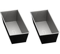 Lagostina Savoureux Moule Plumcake en acier antiadhésif, longueur 25 cm, convient au four jusqu'à 250° (Lot de 2)