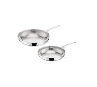 Lagostina Poêles La Prima 24/26 cm Inox – Set de 2