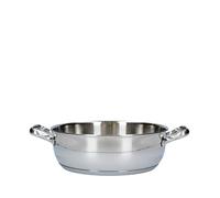 Lagostina Sfiziosa Low Casserole, Stainless Steel, Grey, 24 cm