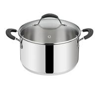Faitout Trempra avec son couvercle 24 cm en acier inoxydable - - Argent - Inox