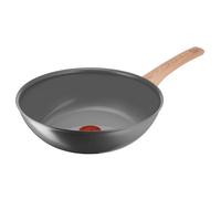 Lagostina Vivissima, Wok Anti-adhésif 28 cm avec manche long, revêtement en céramique, chauffage rapide et cuisson uniforme, convient à toutes les sources de chaleur, y compris induction