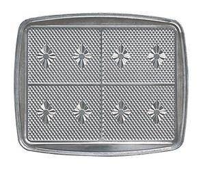 Lagrange 030221 Lot de 2 Plaques à Gaufrettes pour Gaufrier Super 2 | Plaques aluminium