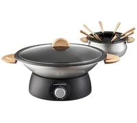Appareil à Fondue et Wok Lagrange Classic 349019 900 W Noir et Gris
