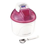 LAGRANGE 409001 Sorbetière 12 W Ecran LCD Cuve 1,5 L Framboise