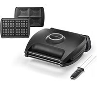 Lagrange Gaufrier 089006 2 plaques 1700 W Noir