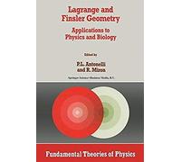 Lagrange And Finsler Geometry