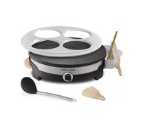 Lagrange – Crêpière – 109018 – 1500 W – 35 cm – Noir/Gris