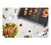 Lagrange Plancha-gril Equilibre électrique 1204 cm² bois foncé