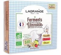 Lagrange - Ferment Lactique Bio Arome Vanille-Fraise-Citron
