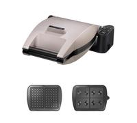 Gaufrier Gaufrette Premium 1200W - LAGRANGE - 019232 - Cordon détachable - Revêtement antiadhésif - Beige