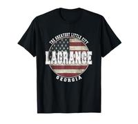 LaGrange Georgia, Drapeau américain Vintage T-Shirt