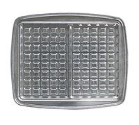 LAGRANGE Jeu de plaques Traditionnel Gaufres, compatible avec tous les gaufriers "Super2", Plaques en aluminium moulé non revêtues, 030121