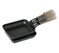 LAGRANGE Lot de 2 Poêlons à raclette rectangulaire 509201