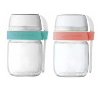 Lagrange Lot de 2 pots en verre pour yaourtière - 440402
