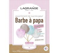 Lagrange Sucres à barbe à papa – Assortiment 4 arômes 500 g