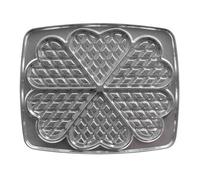 lagrange paire de plaques pour 6 gaufres coeur pour super 2 gaufres 39111 030521