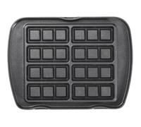 Lagrange Jeu de plaque Mini-gaufres pour Gaufrier Premium Noir
