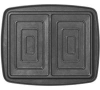 LAGRANGE Jeu de plaques Croque-Monsieur, compatible avec tous les gaufrier "Super 2", Plaques en aluminium moulé, Revêtement antiadhésif double couche, 030423