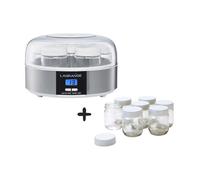 LAGRANGE Yaourtière Avec 7 pots en verre 13W 439106