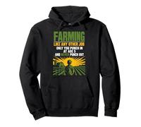 l'agriculture comme n'importe Quel Autre Travail sauf Punch in à 5 Ans Sweat à Capuche