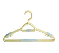 LAGUELLE Lot de 2 cintres - 44cm- Blanc et gris