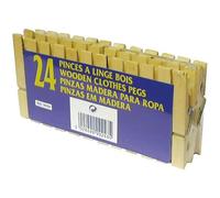 LAGUELLE Pince linge bois - Sachet de 24