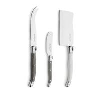 Laguiole / Couteaux de fromage / ensemble de 3 / Acier inoxydable durci 13/0 / Coffret cadeau