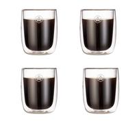 Laguiole Cuisson 4 tasses à espresso double paroi - 100ml